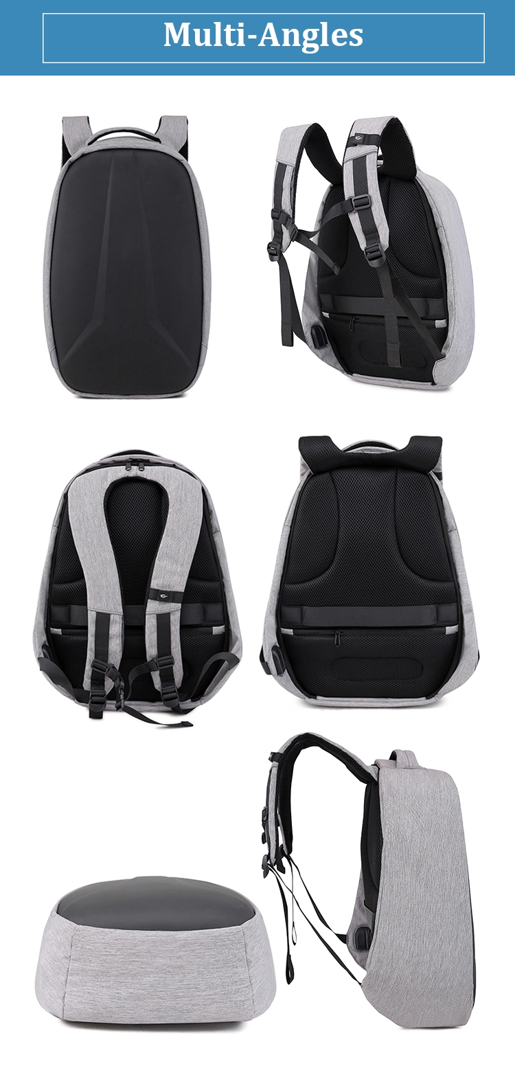 polyester multi-function backpack manufacturers